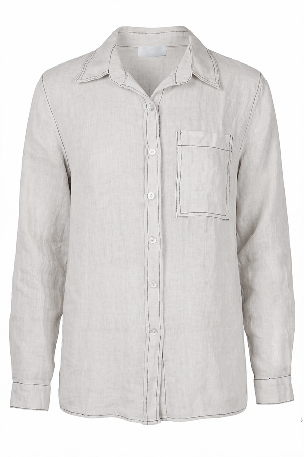 La Femme Blanche - Shirt - 471650 - Sand 