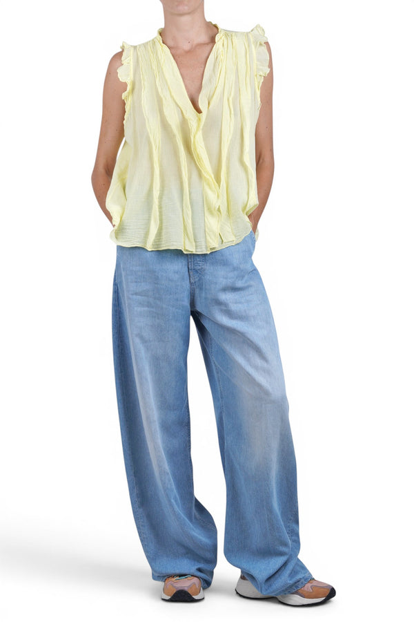 La Femme Blanche - Top - 471747 - Yellow 