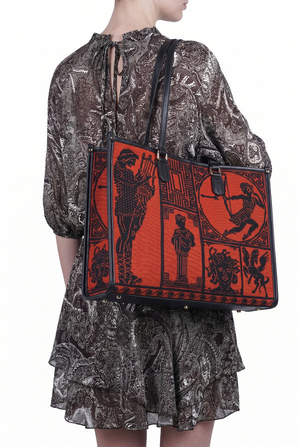My Best Bags - Borsa grande - 470330 - Nero/Ruggine