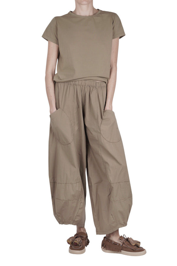 Mama B - Pantalone - 471392 - Kaki