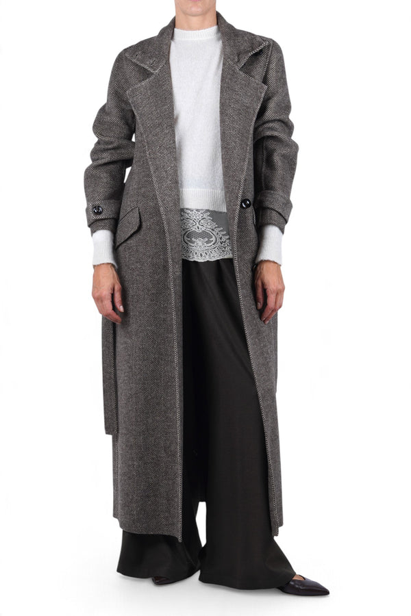 Alessia Santi - Coat - 480515 - Brown/Beige 