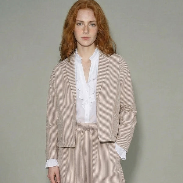 Jucca - Jacket - 470886 - Oat/Brown 