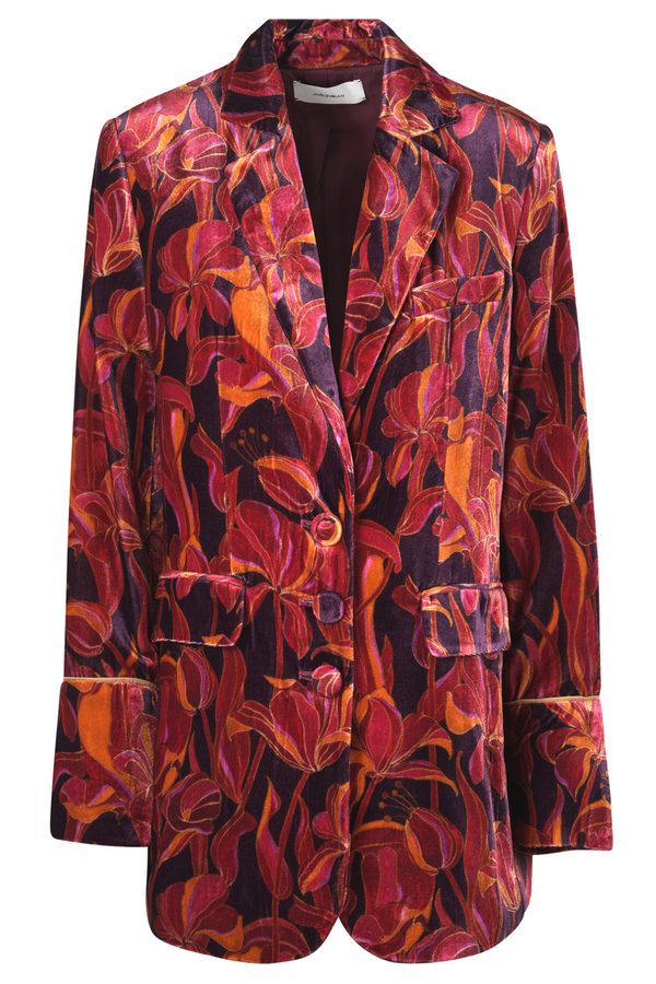 Maliparmi - Jacket - 460719 - Bordeaux Pattern 