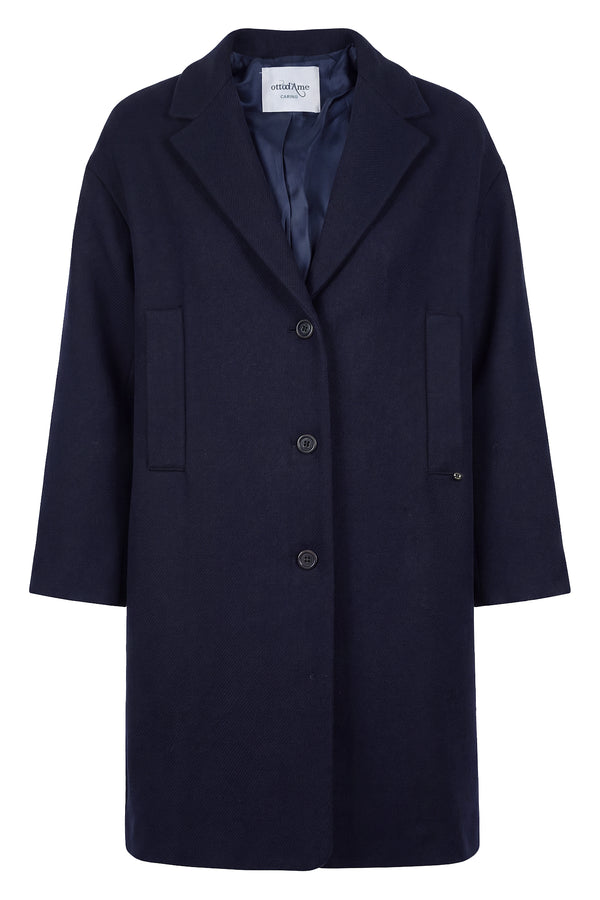 Ottod'ame - Coat - 480347 - Blue 