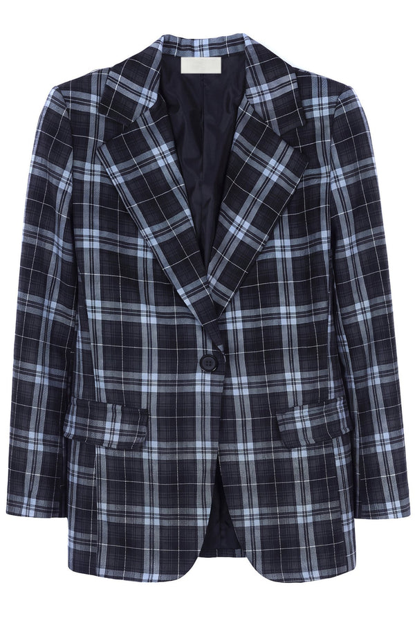 La Femme Blanche - Jacket - 481097 - Gray/Black 