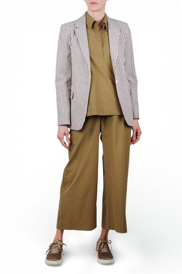 Ottod'ame - Jacket - 470731 - Cream/Chocolate 