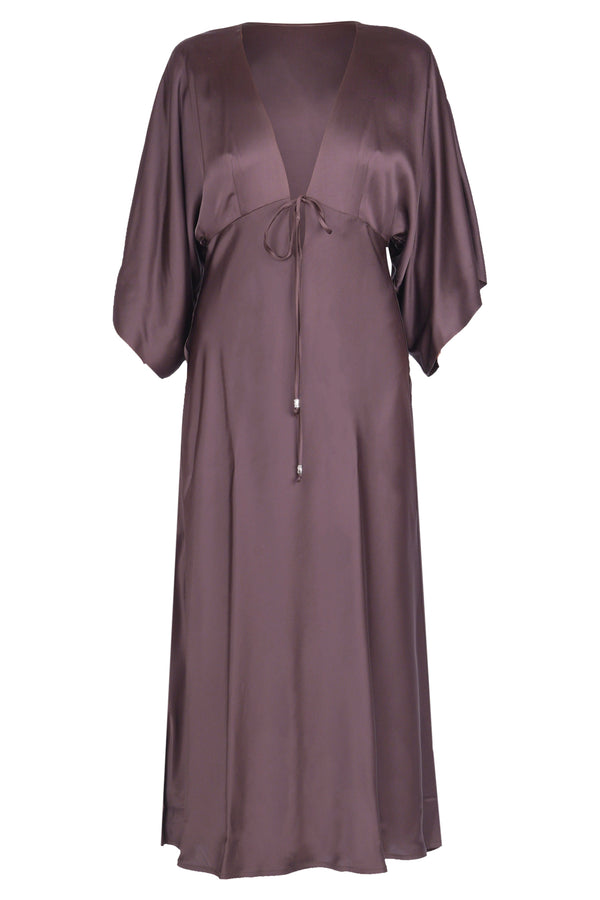 Ottod'ame - Dress - 470725 - Dark brown 