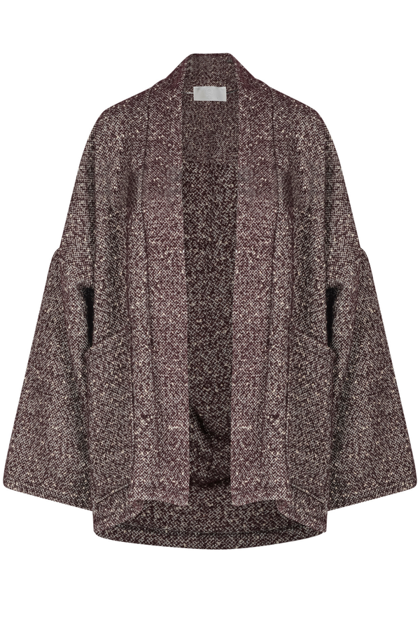 La Femme Blanche - Jacket - 461372 - Plum Pattern 