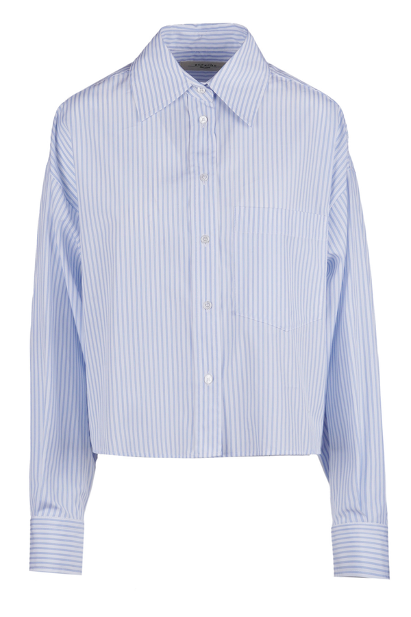 Weekend MaxMara - Camicia - 470605 - Azzurro/Bianco