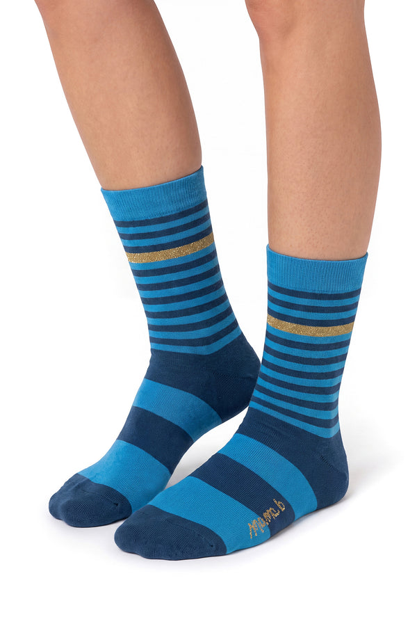 Mama B - Calze - 480065 - Blu/Turchese