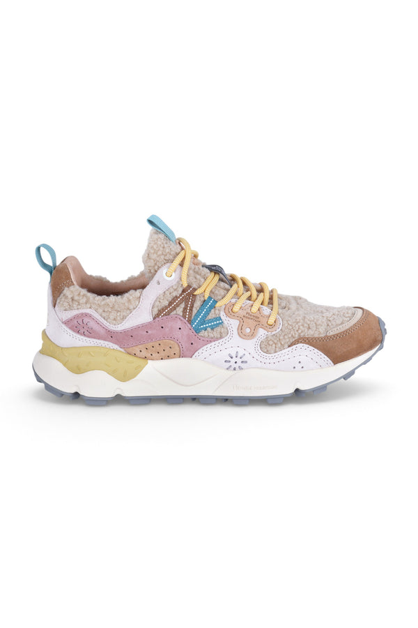 Flower Mountain - Sneakers - 480804 - Rosa/Beige