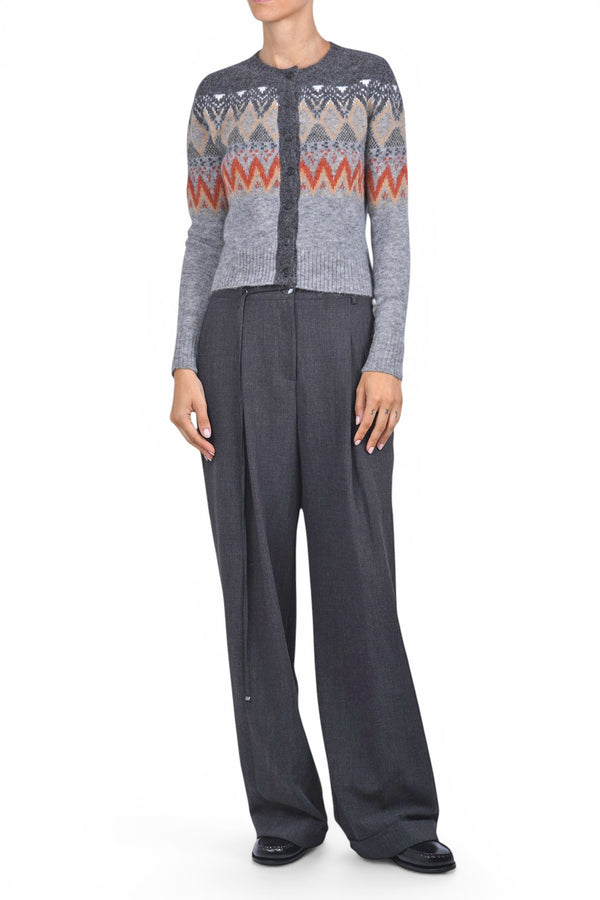 Jucca - Cardigan - 480436 - Fantasia Grigio
