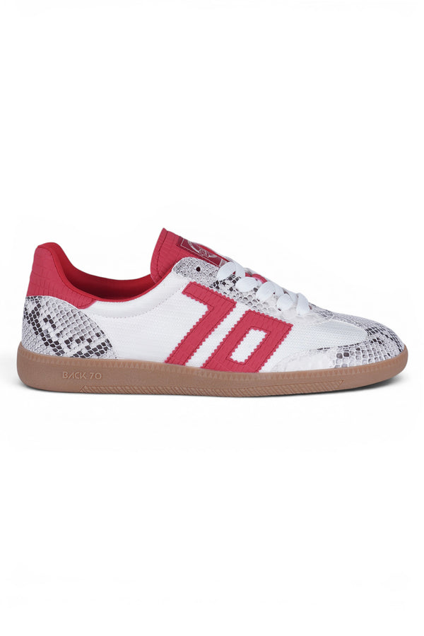 BACK70 - Sneakers - 470584 - White/Red 