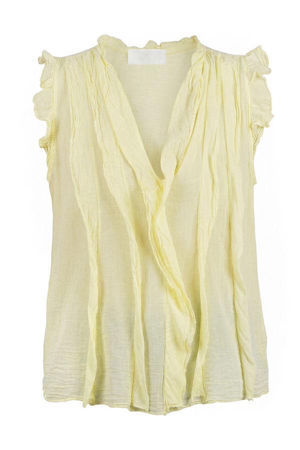 La Femme Blanche - Top - 471747 - Yellow 