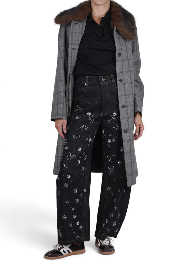 Tela - Coat - 480112 - Gray/Black 