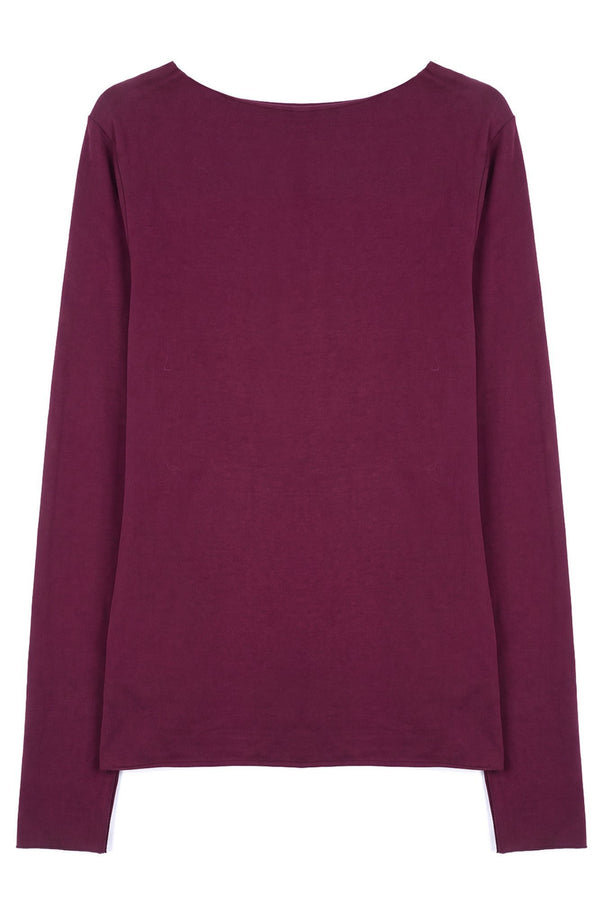 La Femme Blanche - T-shirt - 481113 - Bordeaux 