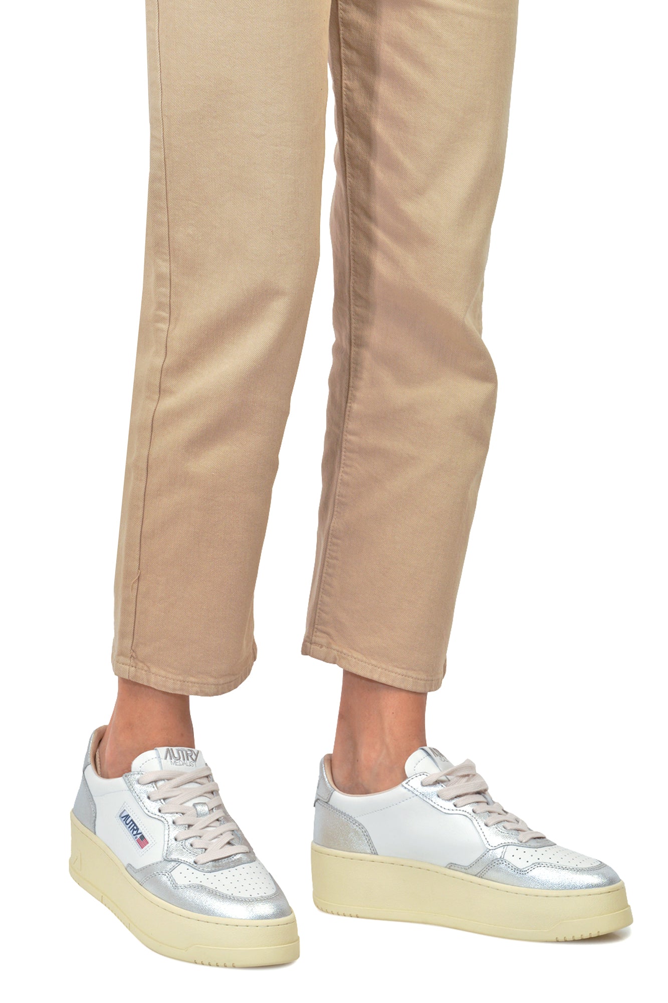 Autry Sneakers Medalist Platform Low in pelle Comme Toi