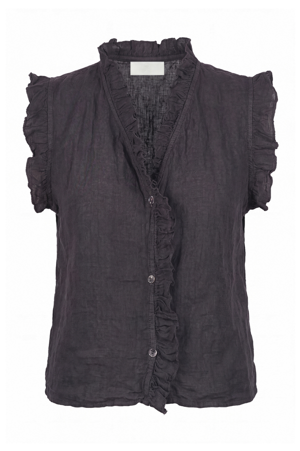 La Femme Blanche - Top - 471770 - Moka 