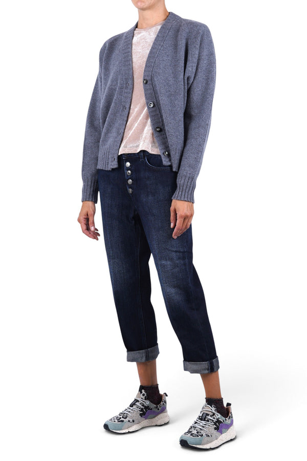 Solotre - Cardigan - 480498 - Grigio