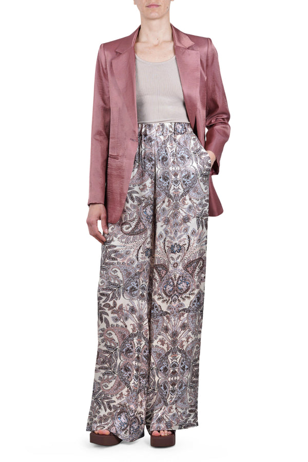 So Allure - Pants - 470017 - Cream Pattern 