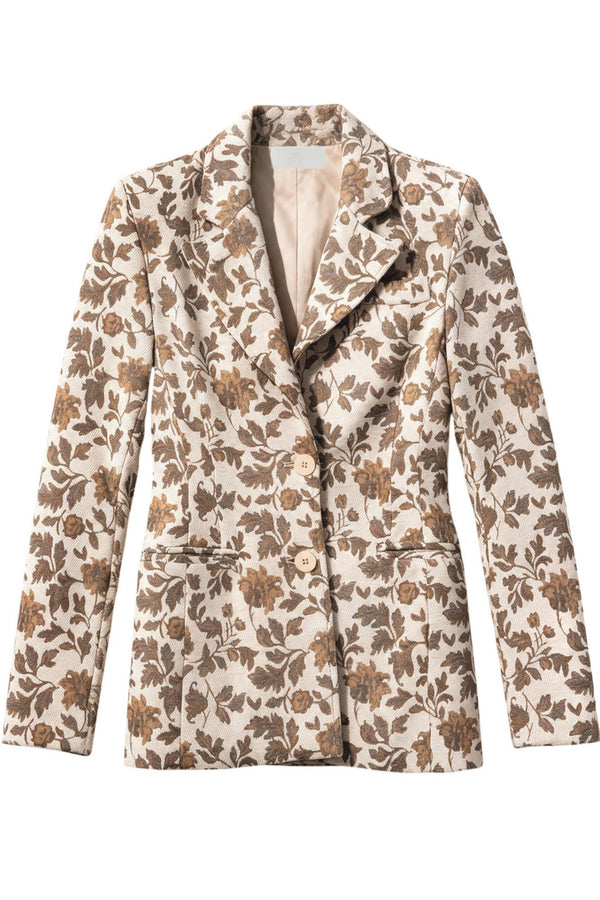 La Femme Blanche - Jacket - 481137 - Beige Pattern 