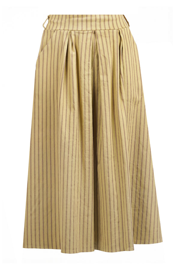 La Femme Blanche - Gonna - 471481 - Giallo/Marrone