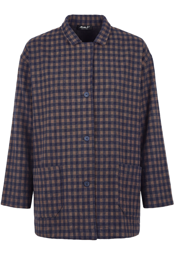 Mama B - Jacket - 480047 - Blue/Hazelnut 