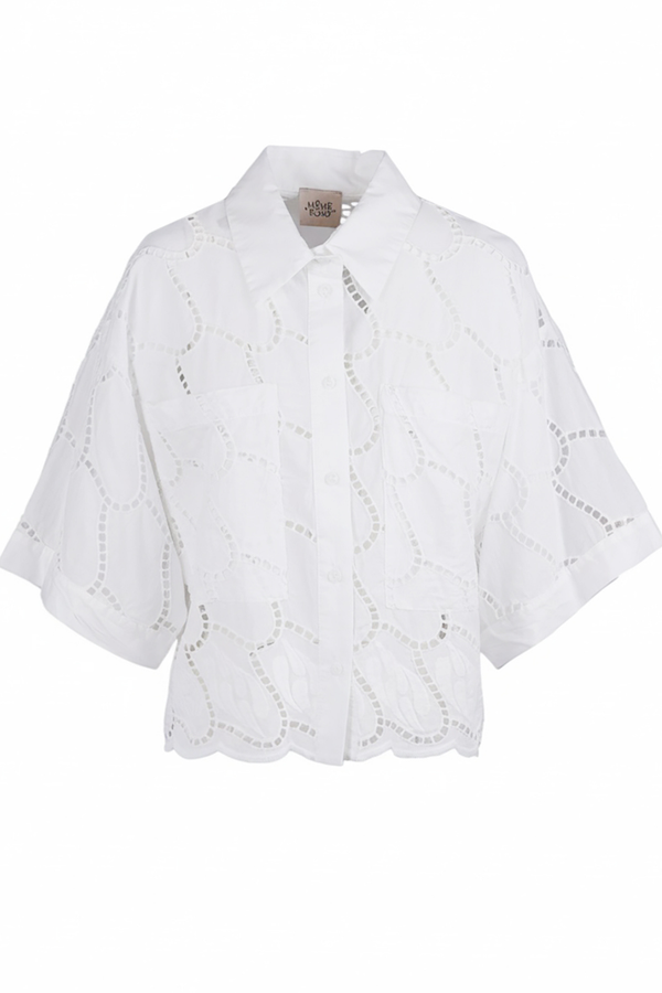 Mame Road - Shirt - 470272 - White 