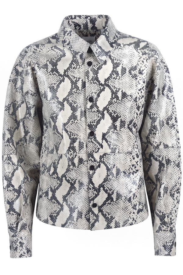 Alysi - Shirt - 480600 - Cream/Black 