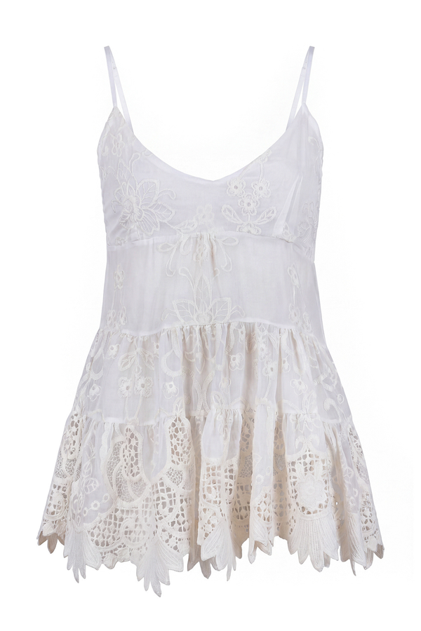 La Femme Blanche - Top - 471601 - Panna