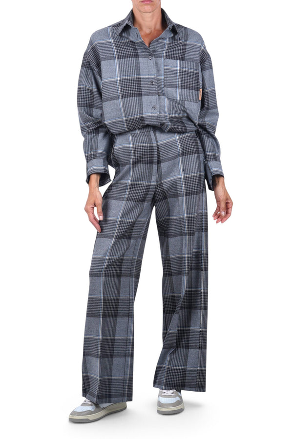 Ottod'ame - Camicia - 480357 - Fantasia Grigio