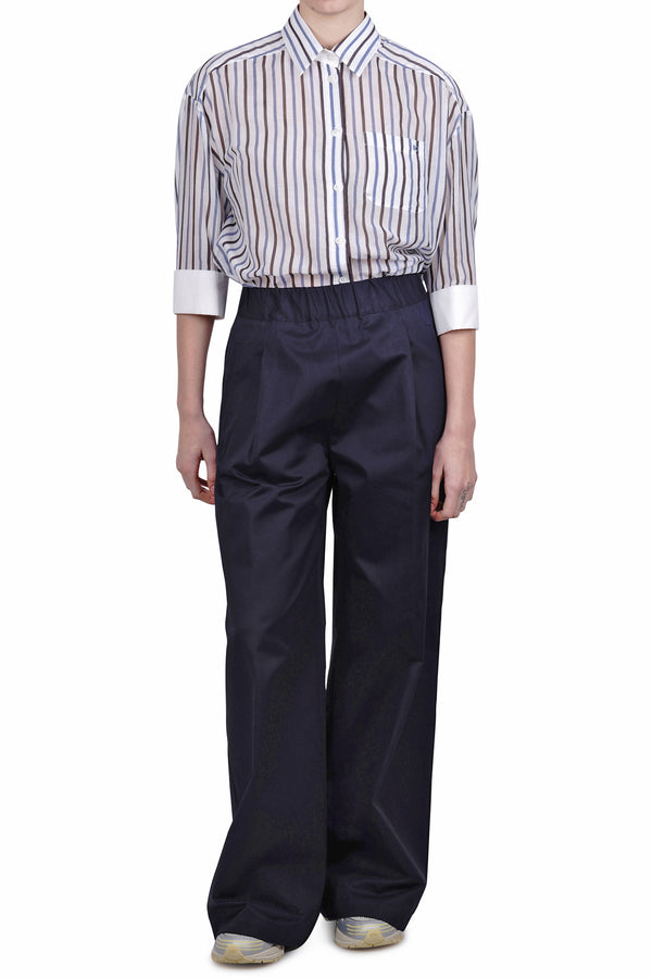 Semi Couture - Shirt - 470950 - White/Brown 