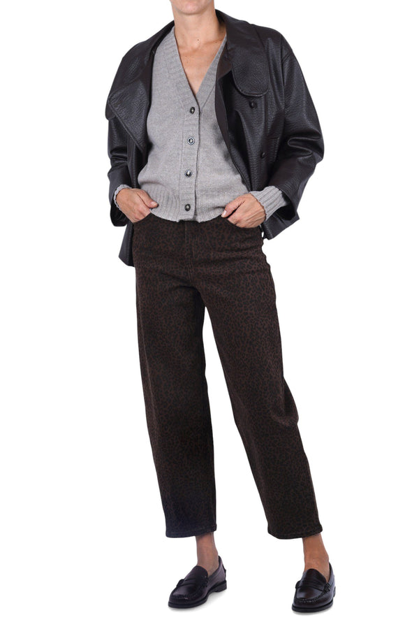 La Femme Blanche - Jeans - 481131 - Brown Pattern 