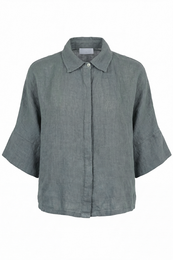 La Femme Blanche - Shirt - 471659 - Anthracite 