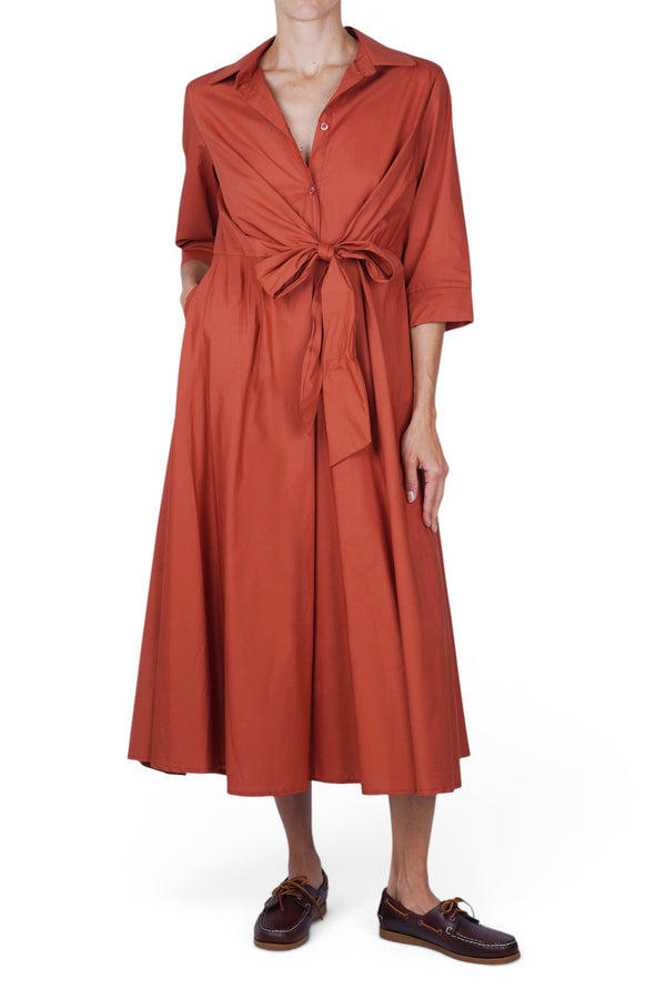 La Femme Blanche - Abito - 471635 - Mattone