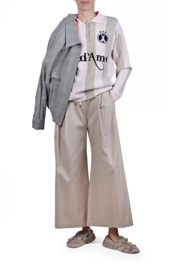 Ottod'ame - Maglia - 470771 - Beige/Rosa