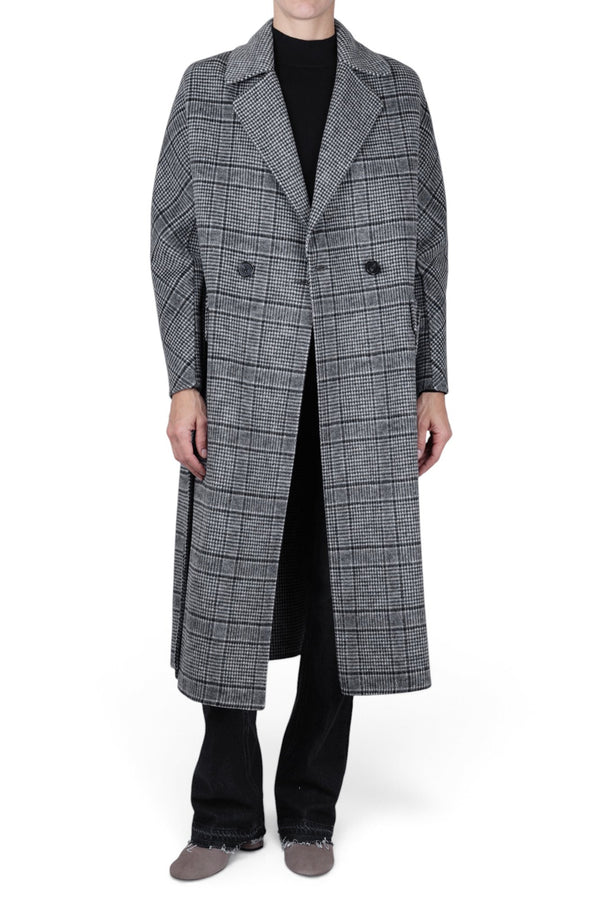 Ottod'ame - Cappotto - 480344 - Fantasia Grigio