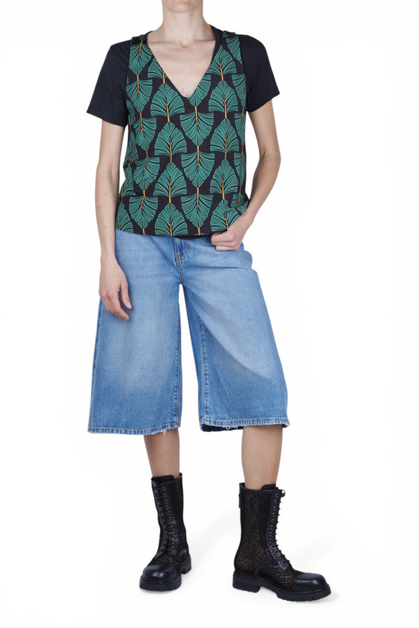 NIU - Top - 470367 - Green/Black 