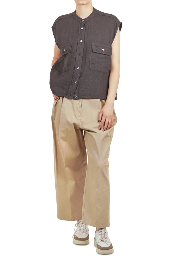 La Femme Blanche - Camicia - 451852 - Moka