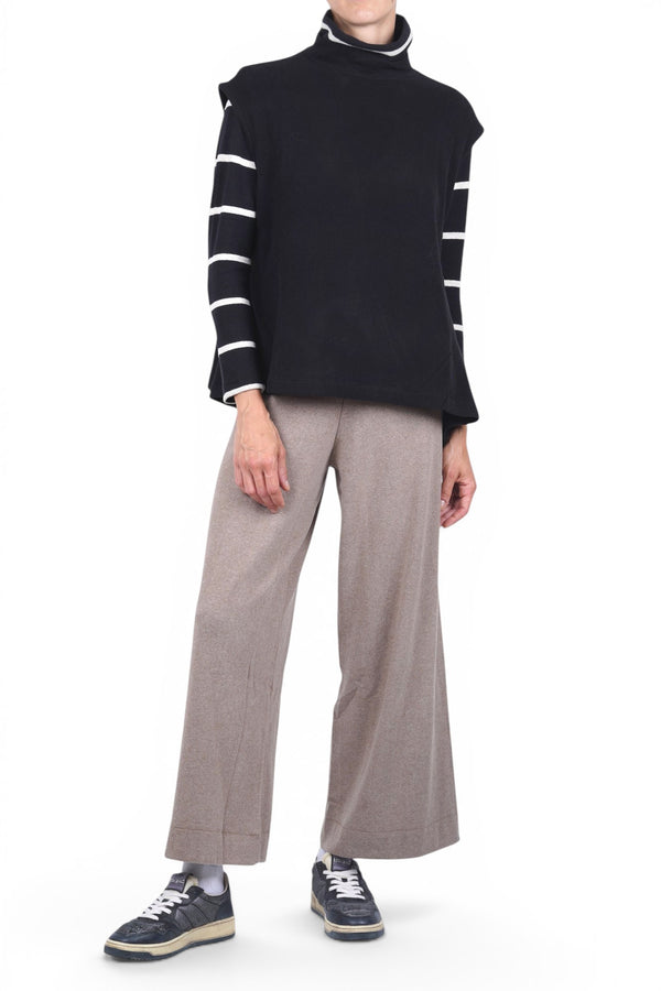 Mama B - Maglia - 480043 - Nero/Panna