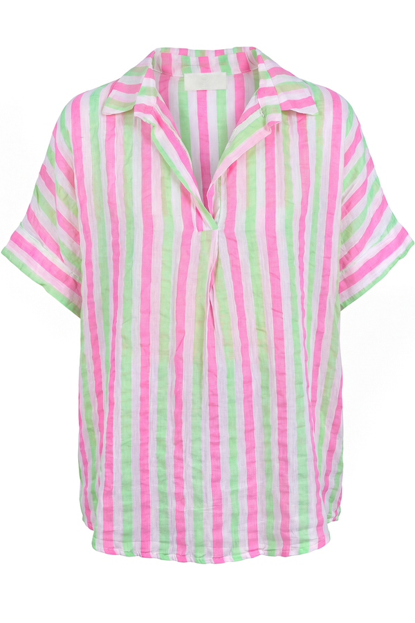 La Femme Blanche - Blouse - 471748 - Multicolor 