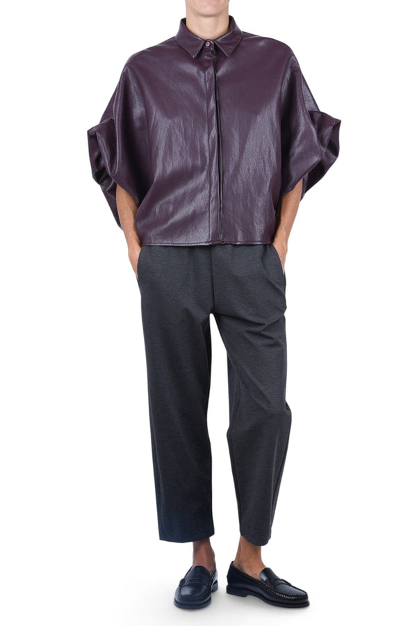 La Femme Blanche - Shirt - 481103 - Wine 