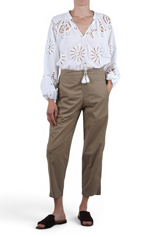 Mama B - Pantalone - 471395 - Kaki
