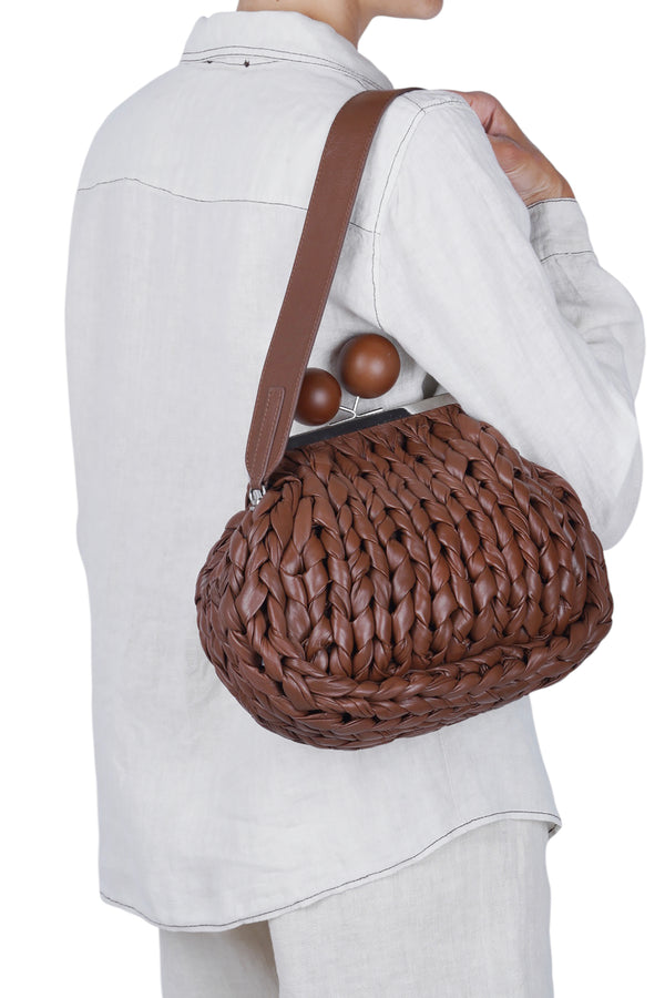 Weekend MaxMara - Borsa media - 471642 - Cuoio