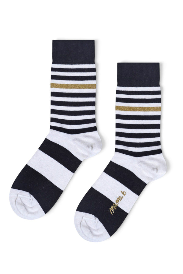 Mama B - Calze - 480065 - Panna/Nero