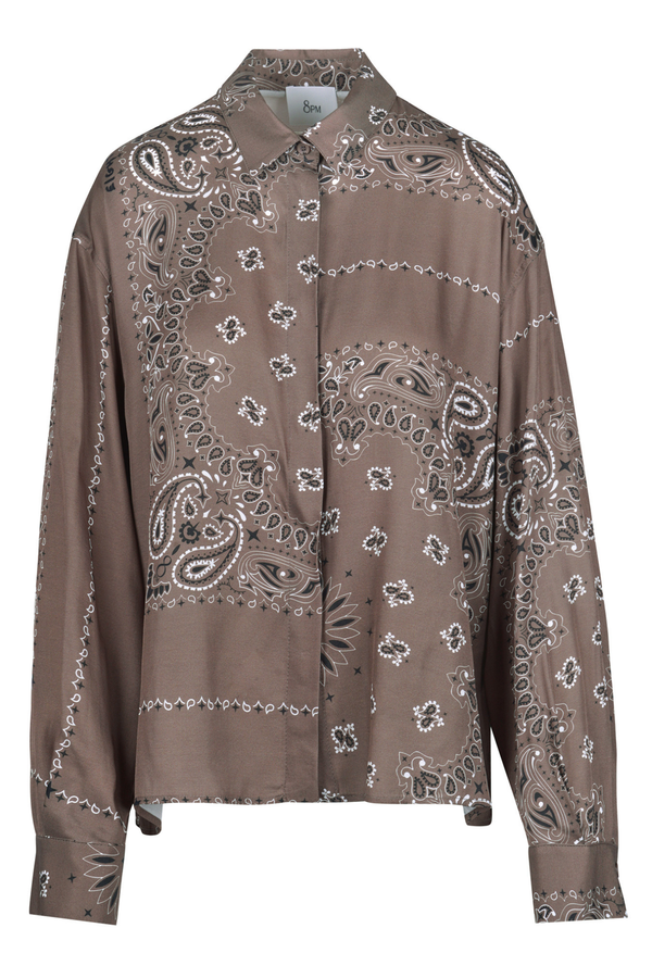 8pm - Camicia - 470487 - Moka