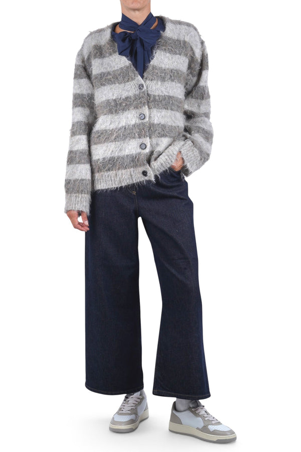 Solotre - Cardigan - 480509 - Fantasia Tortora