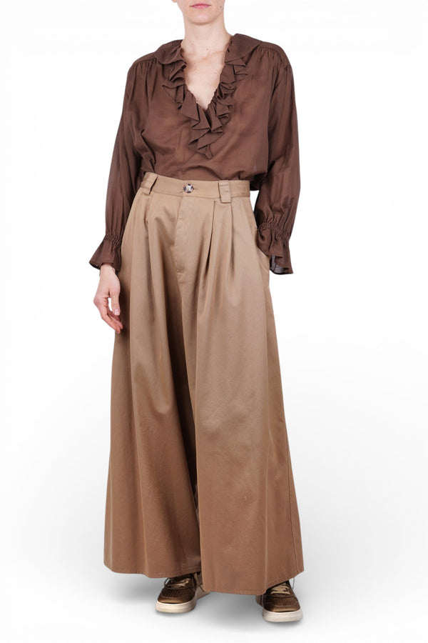 Ottod'ame - Shirt - 470750 - Chocolate 