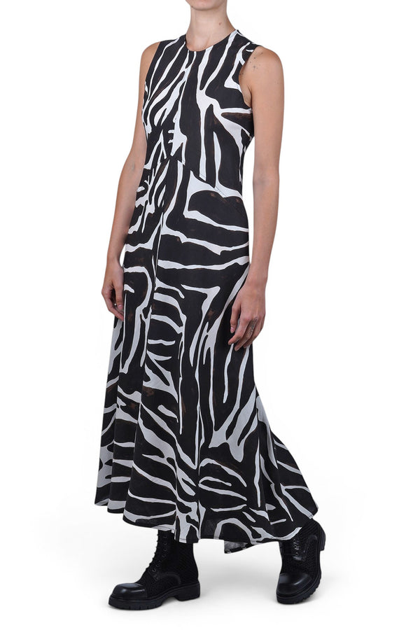 La Femme Blanche - Abito - 471585 - Bianco/Nero