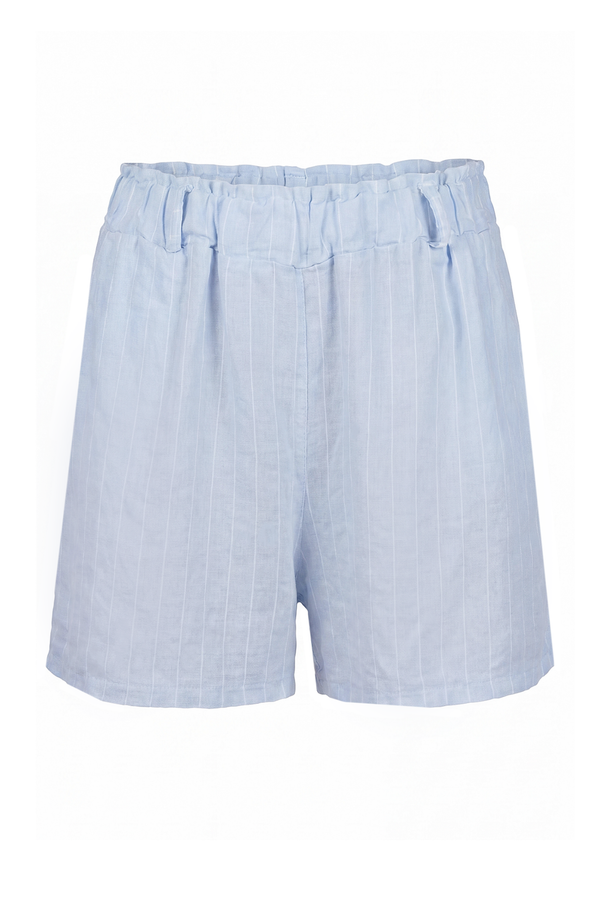 La Femme Blanche - Shorts - 471656 - White/Light Blue 